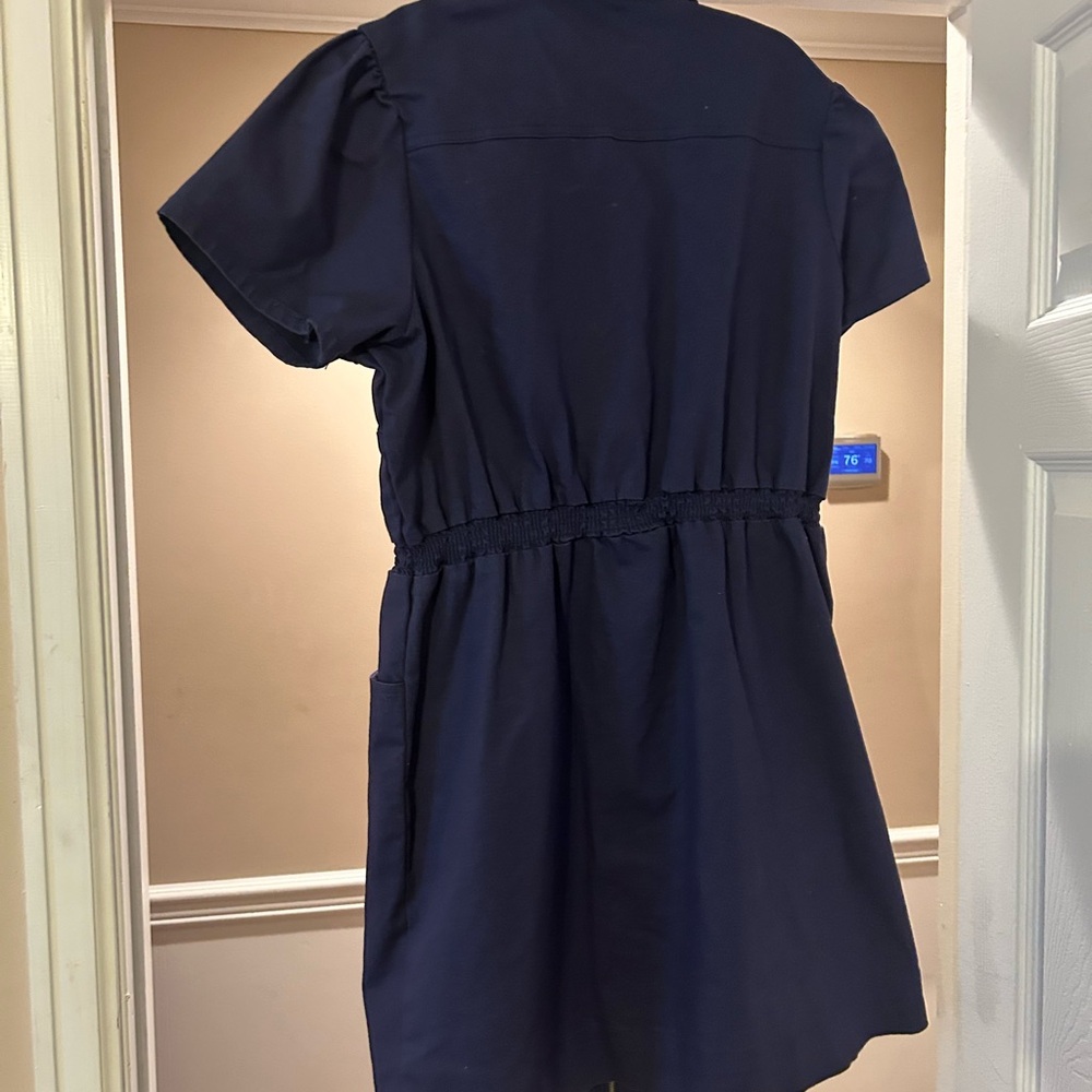 FOREVER 21 Navy Short Sleeve Dress
